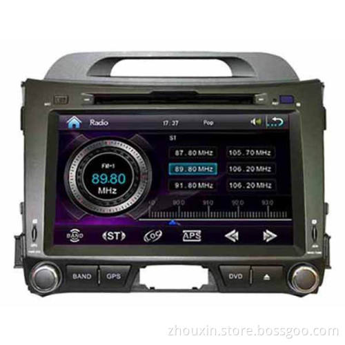 KIA SPORTAGE R car dvd player gps navigation bluetooth dvbt isdb-t tv radio stereo